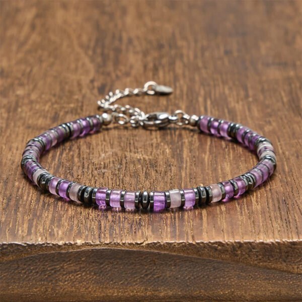 Frosted Amethyst Bracelet – view 5