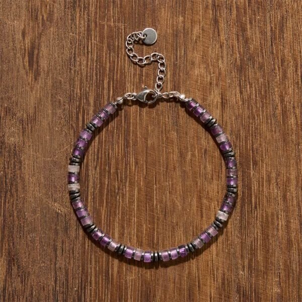 Frosted Amethyst Bracelet – view 6