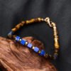 Twilight Calm with Tiger's Eye and Lapis Lazuli Bracelet – view 4