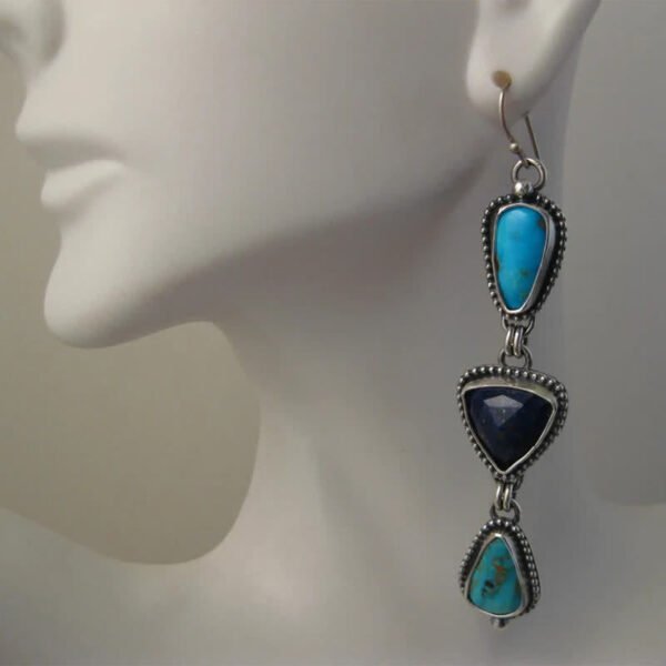 Journey's Pace with Turquoise Earrings – view 7