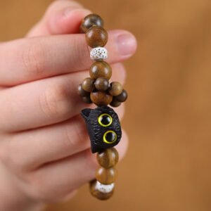 For When You Need Quiet Strength — Ebony Cat Charm
