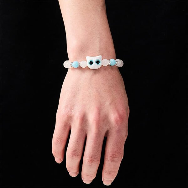 Black Obsidian and Jade Bracelet | Your Quiet Daily Anchor for Quiet Strength – view 7