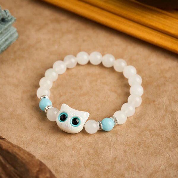 Black Obsidian and Jade Bracelet | Your Quiet Daily Anchor for Quiet Strength – view 4