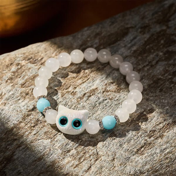 Black Obsidian and Jade Bracelet | Your Quiet Daily Anchor for Quiet Strength – view 5