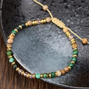 On the Go — Turquoise and Jasper Bracelet