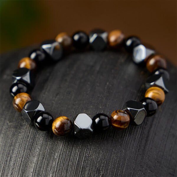Tiger's Eye and Black Obsidian Bracelet | Your Quiet Daily Anchor for Steady Focus
