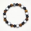 Tiger's Eye and Black Obsidian Bracelet | Your Quiet Daily Anchor for Steady Focus – view 3