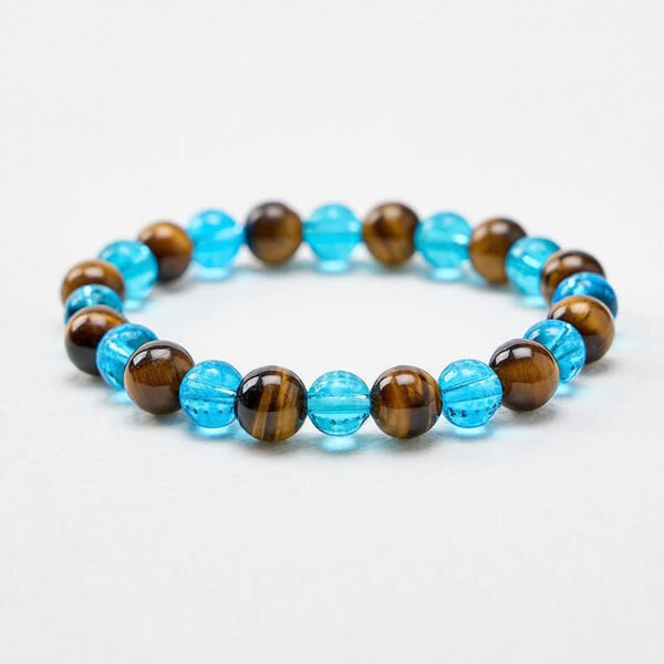 Twilight Calm with Blue Tiger's Eye Bracelet – view 3