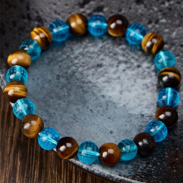 Twilight Calm with Blue Tiger's Eye Bracelet – view 2