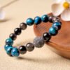 Silver Sheen Blue Tiger Eye Bracelet