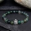 Twilight Calm with Moss Agate Bracelet – view 3