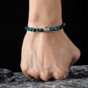 Steady Focus, Worn Daily. Tiger's Eye Turtle Bracelet – view 2