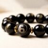 Morning Stillness with Black Obsidian Yin Yang Bracelet – view 3