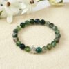 Twilight Calm with Moss Agate Bracelet – view 5