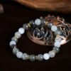 Golden Threaded Black Moonstone Bracelet – view 2
