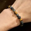 Steady Focus, Worn Daily. Tiger's Eye and Hematite Bracelet – view 2