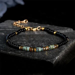 Agate and Turquoise Bracelet | Your Quiet Daily Anchor for Gentle Presence