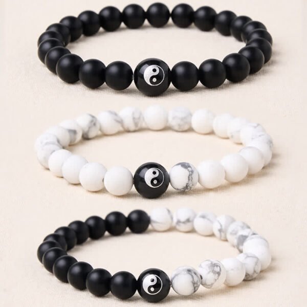 Agate Yin Yang Bracelet – view 3