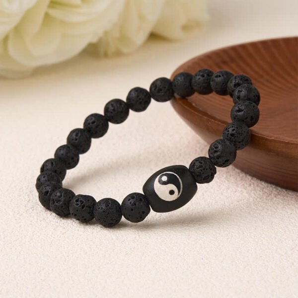 Gentle Presence — Agate Yin Yang Bracelet – view 4
