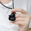 Steady Focus, Worn Daily. Tiger's Eye and Black Obsidian Necklace – view 2