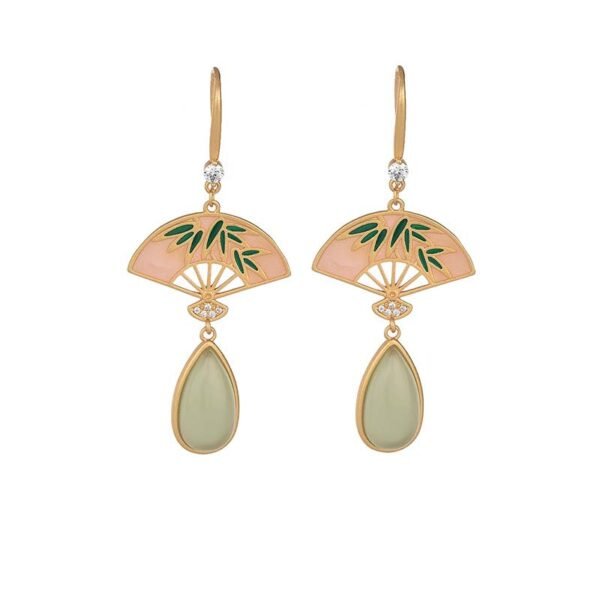 Quiet Hope | Green Aventurine Earrings – view 8