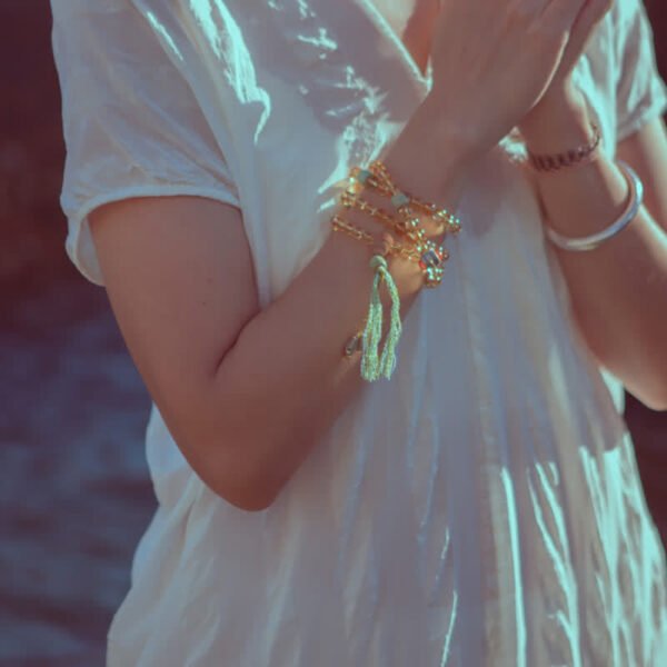 Twilight Calm with Silver Citrine Bracelet – view 3