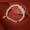 Twilight Calm with Red Agate Koi Bracelet – view 5