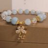 Quiet Calm, Worn Daily. Aquamarine Bracelet – view 5