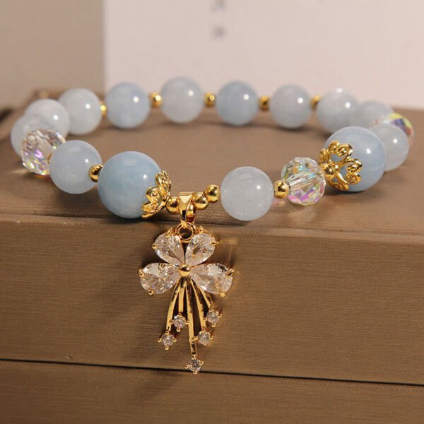 Quiet Calm, Worn Daily. Aquamarine Bracelet – view 5