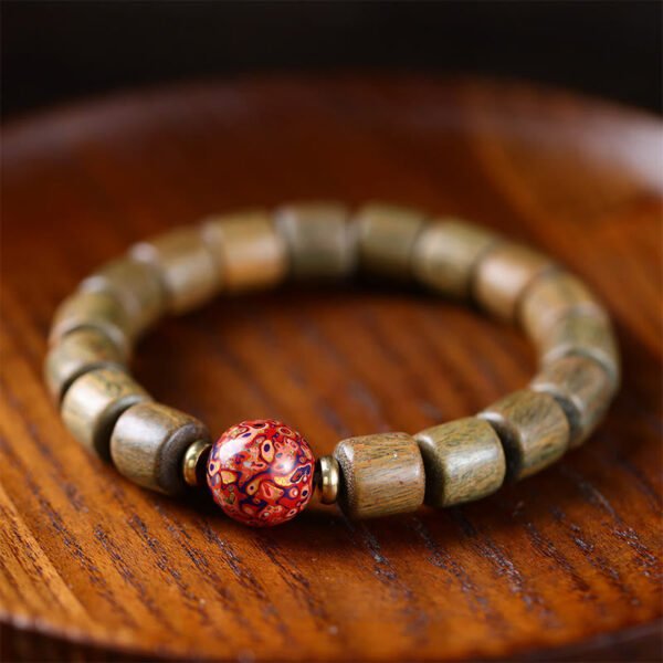 Twilight Calm with Sandalwood Leaf Bracelet – view 3