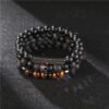 Tiger's Eye and Lava Rock Bracelet | Your Quiet Daily Anchor for Steady Focus – view 4