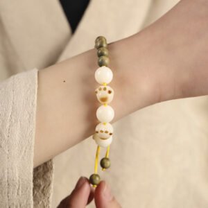 Sandalwood Cat Paw Bracelet
