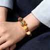 Twilight Calm with Sandalwood Cat Paw Bracelet