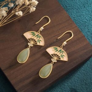 Quiet Hope | Green Aventurine Earrings