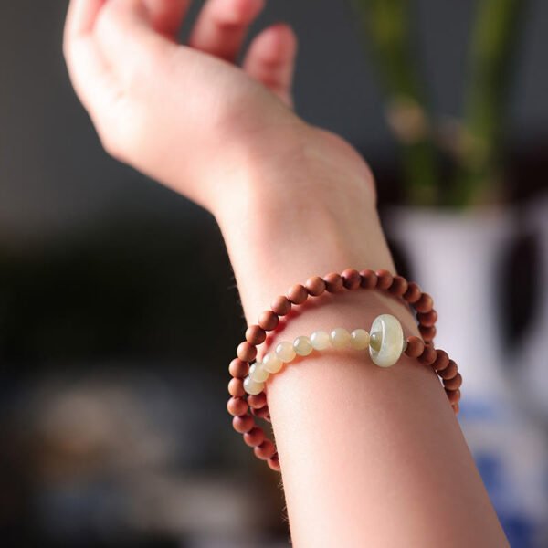 Twilight Calm with Sandalwood and Jade Mala – view 2