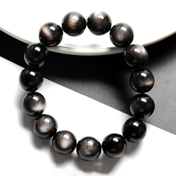 Quiet Strength | Black Obsidian Bracelet – view 2
