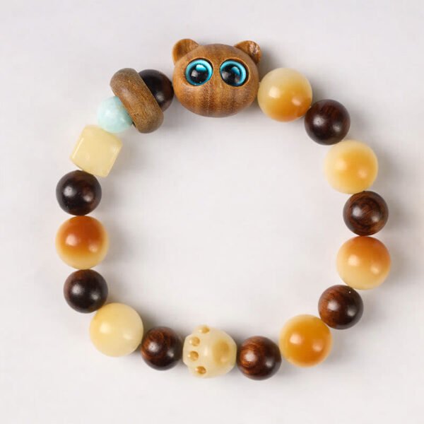 Twilight Calm with Sandalwood Cat Paw Bracelet – view 3