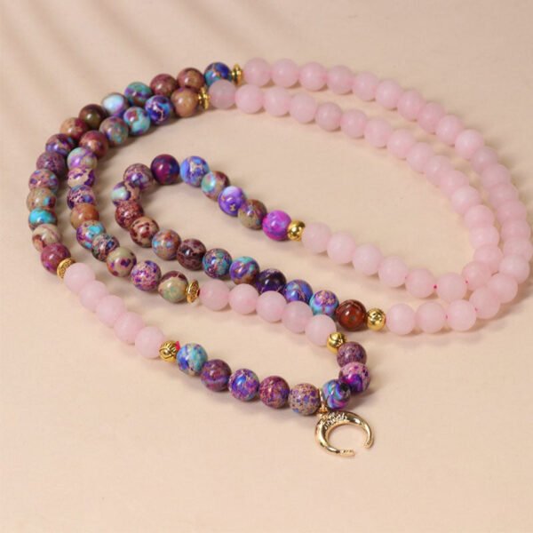 Twilight Calm with Rose Quartz Mala – view 3