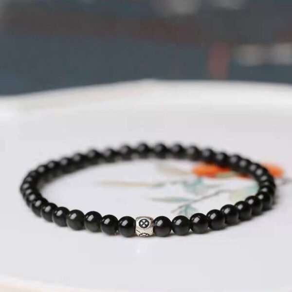 Black Obsidian Bracelet