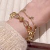 Citrine and Moonstone Bead Bracelet – view 5