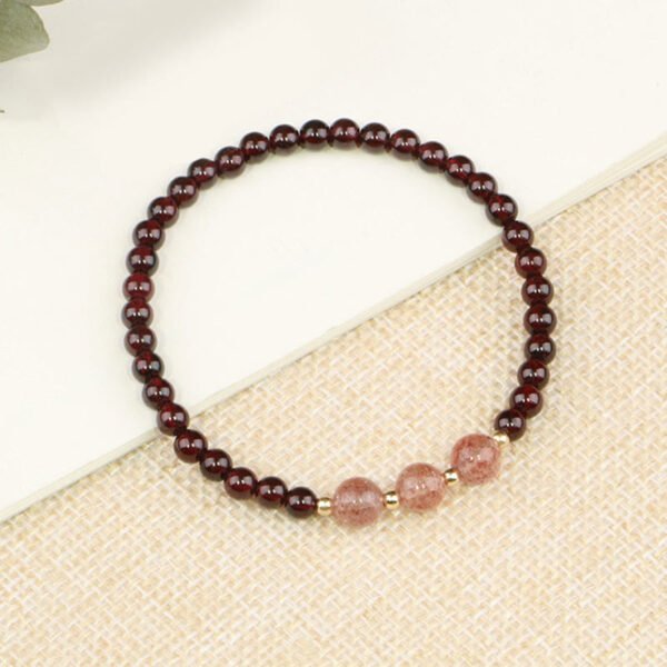 Quiet Strength, Worn Daily. Garnet Bracelet – view 8