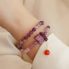 Amethyst and Citrine Bracelet | Your Quiet Daily Anchor for Quiet Calm – view 8
