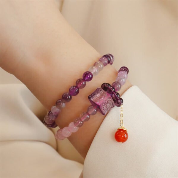 Amethyst and Citrine Bracelet | Your Quiet Daily Anchor for Quiet Calm – view 8