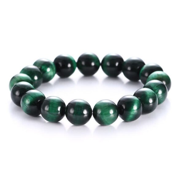 Steady Focus, Worn Daily. Green Tiger's Eye Bracelet – view 8