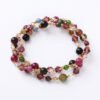 70f9be9f-5bbc-4539-8a25-a5a2a26ff4b7.jpg Tourmaline and Strawberry Quartz Wrap Bracelet