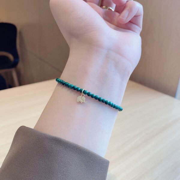 Twilight Calm with Malachite Elephant Bracelet – view 4
