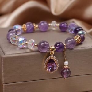 Twilight Calm with Amethyst Zircon Bracelet
