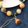 Agate and Bodhi Seed Bracelet | Your Quiet Daily Anchor for Gentle Presence – view 2