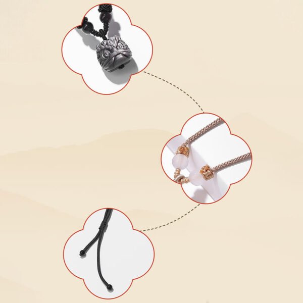 Red Agate and Agate Necklace | Your Quiet Daily Anchor for Quiet Strength – view 6