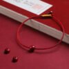 Red Agate and Cinnabar Bracelet | Your Quiet Daily Anchor for Quiet Strength – view 7
